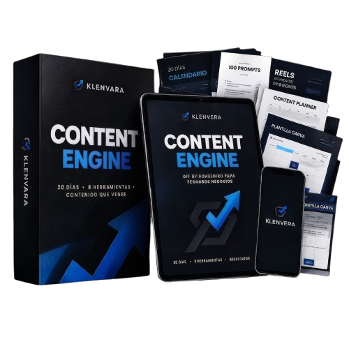 Pack Content Engine con recursos digitales