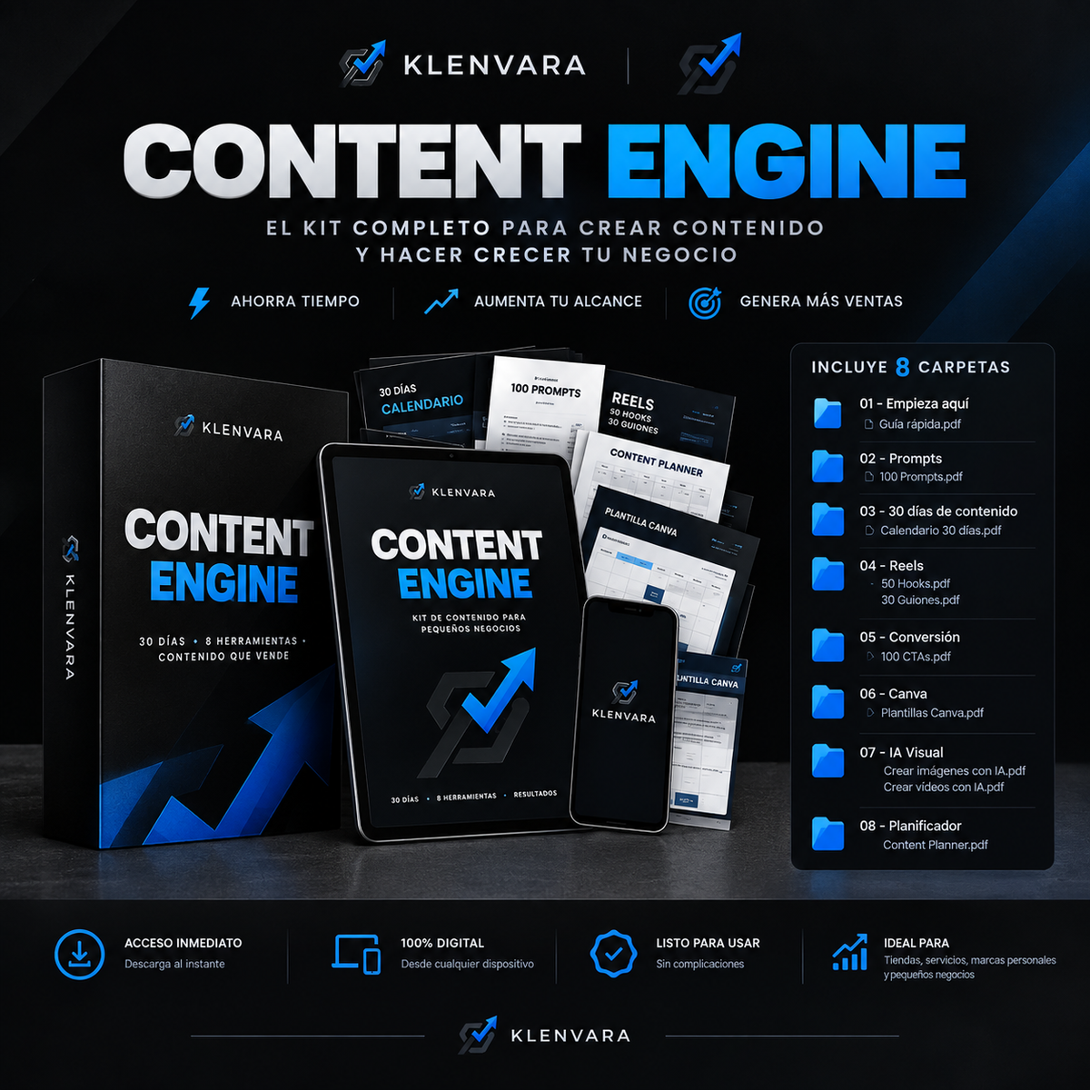 CONTENT ENGINE™- El sistema completo para crear contenido que hace crecer tu negocio